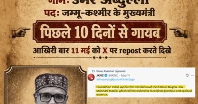 ‘Omar Abdullah missing’ poster sparks political row in J&K, Farooq hits back at BJP