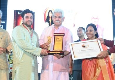 Manzoor Ahmad Dar Honoured with Lal Ded National Literary Award