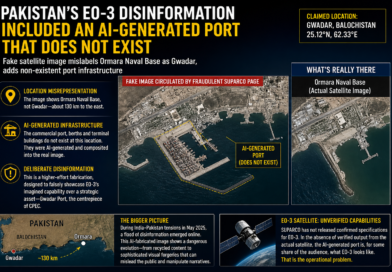 Pakistan’s EO-3 Disinformation Included an AI-Generated Port That Does Not Exist