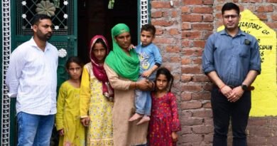 DC Rajouri inspects progress on PMAY houses in Dhangri Block