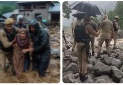 Woman rescued after cloudburst triggers flash floods in Baramulla