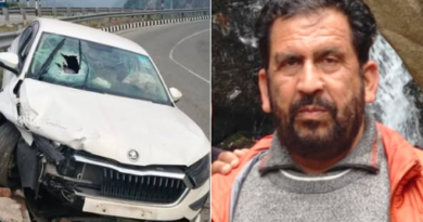 Former sarpanch killed as boulder hits car in Ramban