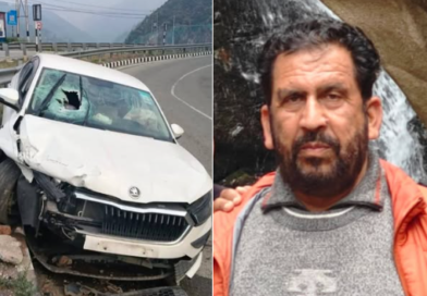 Former sarpanch killed as boulder hits car in Ramban