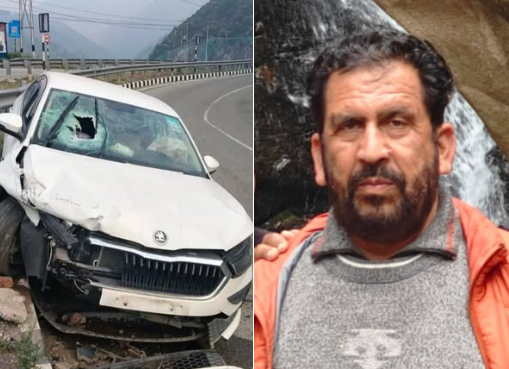 Former sarpanch killed as boulder hits car in Ramban