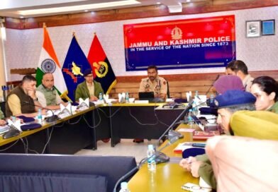 SSP Srinagar Chairs Crime Review Meeting at PCR Kashmir