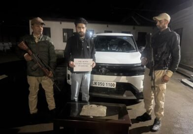 BARAMULLA POLICE APPREHENDS DRUG PEDDLER; PSYCHOTROPIC SUBSTANCES RECOVERED, VEHICLE SEIZED