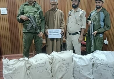 Drug Syndicates Hit Hard: Record 166 Kg Seizure Marks Biggest Bust in Anantnag