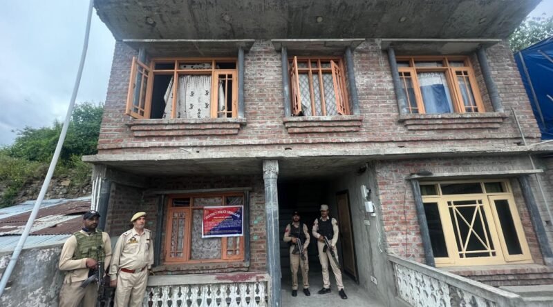 Srinagar Police Attaches Property Worth ₹1.20 Crore of Drug Peddler under Nasha Mukt J&K Campaign