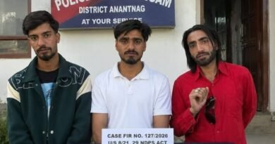 Notorious Heroin Supplier “Doggy” Among Four Drug Peddlers Arrested by Anantnag Police