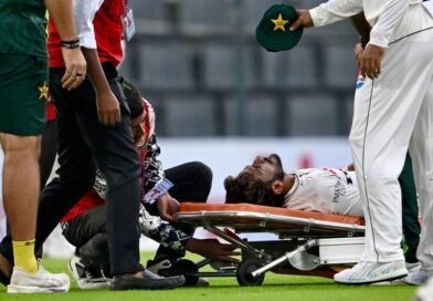 Hasan Ali resumes bowling after head injury scare against Bangladesh