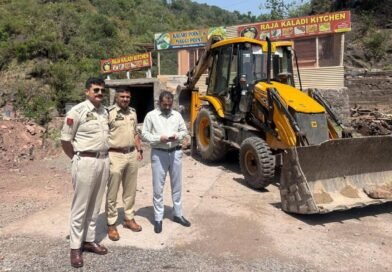 Authorities raze ‘illegal’ commercial property of suspected drug peddler in Udhampur
