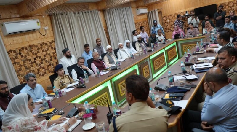 “Coordinated arrangements for Eid prayers have been finalized”: Dr Syed Darakhshan