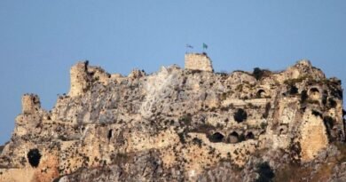 Israel plants flag on medieval Beaufort Castle in southern Lebanon