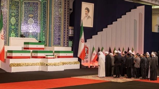 New Iran leader absent as other sons pay respects to Khamenei