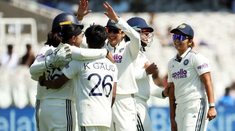 India beat England in historic first women’s Test at Lord’s