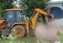 House of drug peddler demolished, property of another seized in Samba