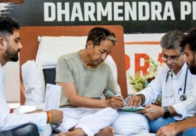 Wangchuk’s hunger strike enters Day 18; Dipke accuses govt of ‘cruel’ silence