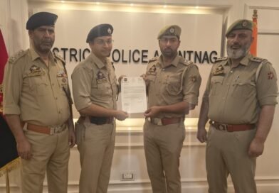 Anantnag Police Felicitates Investigating Officer for Securing Conviction in NDPS Case
