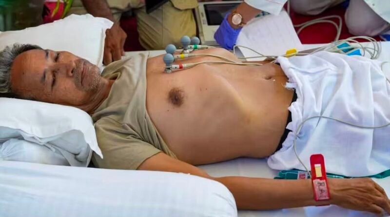 Wangchuk weak due to prolonged fasting, dehydration but stable: Hospital