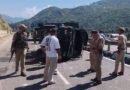 Five BSF personnel injured as vehicle overturns on Jammu-Srinagar highway