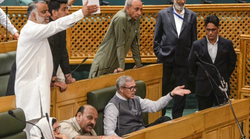 BJP protest may trigger fresh chaos in J&K Assembly on Monday