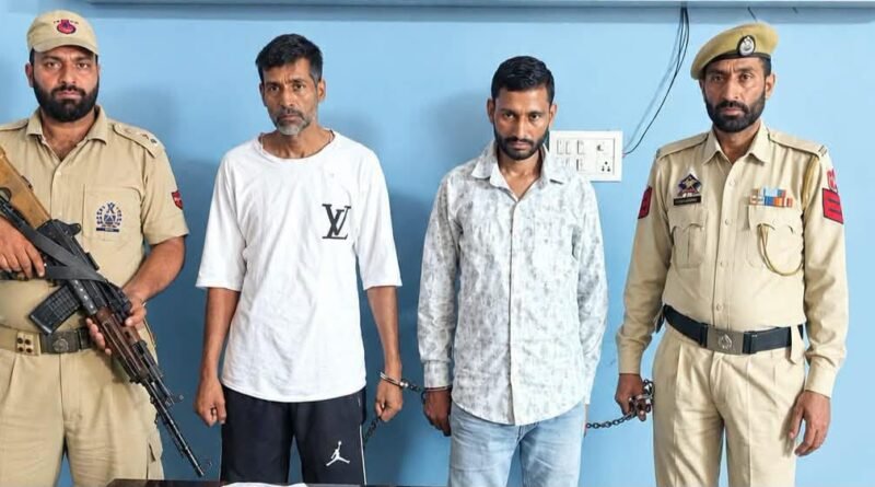 Two arrested with 6.65 grams heroin-like substance in Reasi