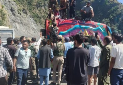 33 injured as sleeper bus overturns on Jammu-Srinagar highway in Ramban