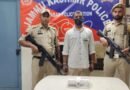Police recover country-made pistol from man in Jammu