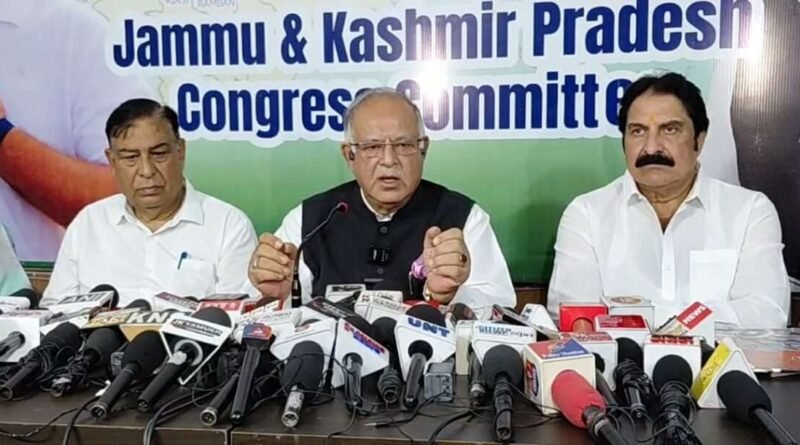 Congress to join NC’s July 20 statehood protest in Delhi: Tariq Hameed Karra