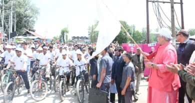 Lieutenant Governor Joined Drug-Free J&K Campaign Padyatra in Baramulla