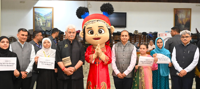 Lieutenant Governor Attends Chinar Book Festival