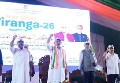 Lieutenant Governor Joins Tiranga Yatra, Says 21st Century Belongs to Bharat