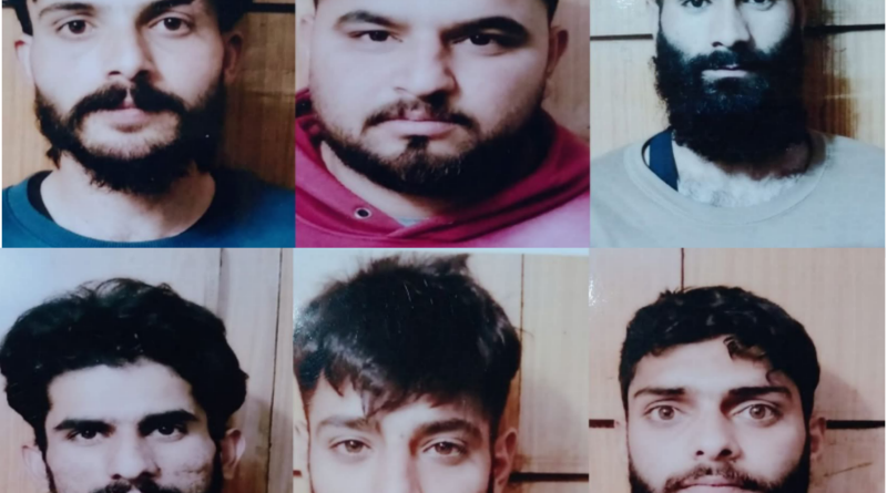 Six detained under PSA in Sopore for disrupting student protest, vandalism