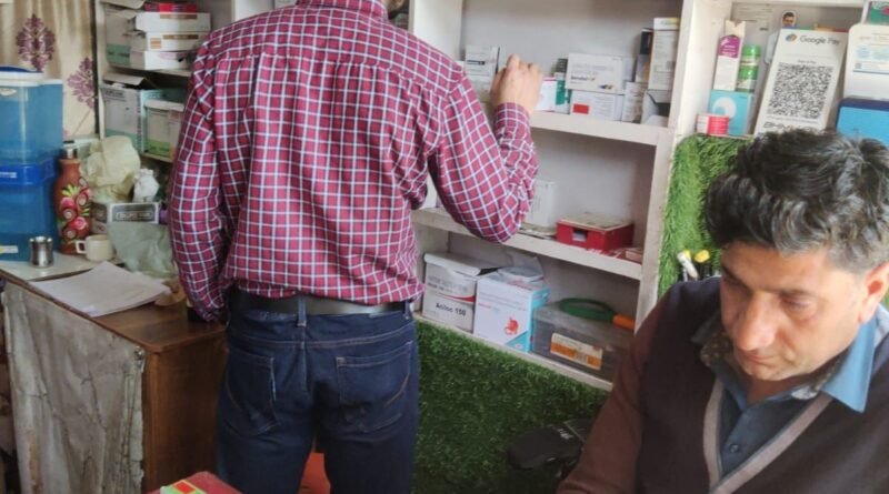 6 Medical Shops Shut in Anantnag as Drug Control Cracks Down on Violations