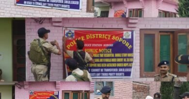 Sopore Police Attach Properties Worth Over ₹1.23 Crore of Absconding Drug Peddler Under NDPS Act; Crackdown on Narco-Financial Network Intensifies