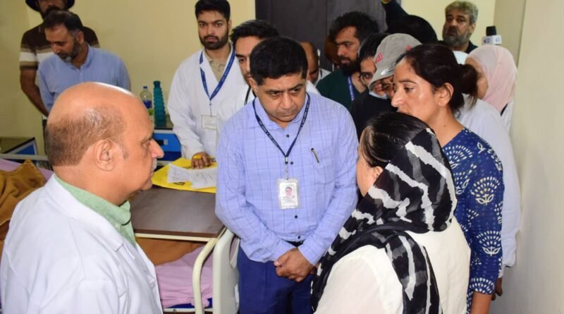 Jammu Accident: Sakina Itoo Visits Injured Students, Directs Hospitals to Ensure Best Medical Care