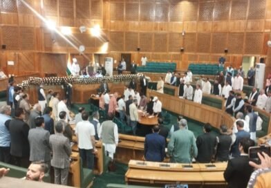 Protests, Slogans Mark Opening Day Of J&K Assembly Session