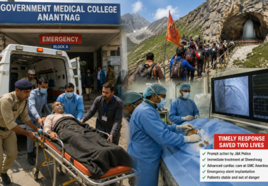 Prompt Medical Response Saves Two Amarnath Pilgrims After Severe Heart Attack at GMC Anantnag