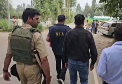 NIA carried out raids at two locations in Anantnag