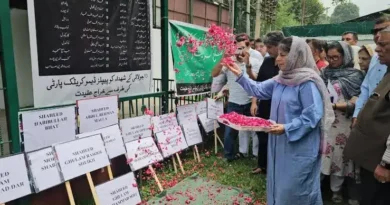 Mehbooba Mufti pays tribute to 1931 martyrs, slams BJP