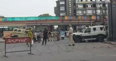 Police Block Roads Leading to BJP Headquarters Ahead of NC Protest
